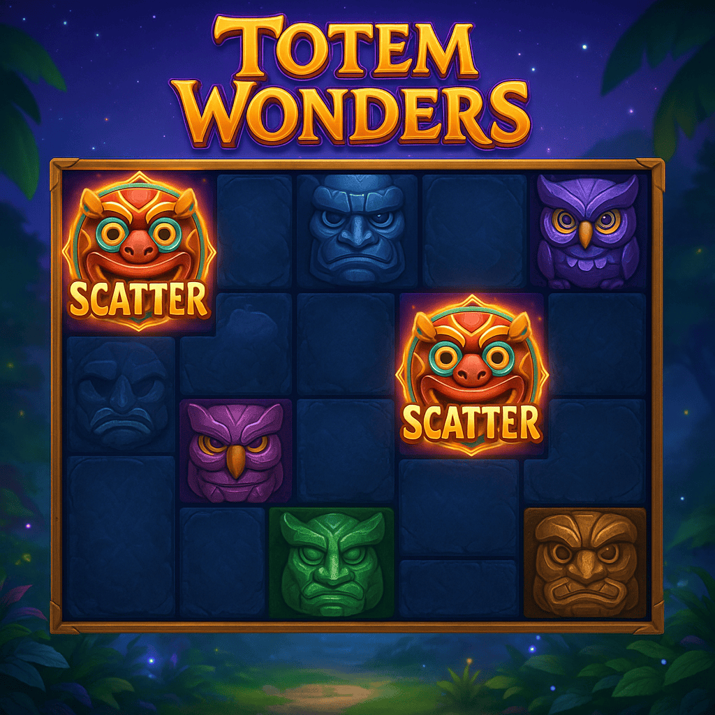 Totem Wonders Scatter 3 ตัวเข้าโบนัส