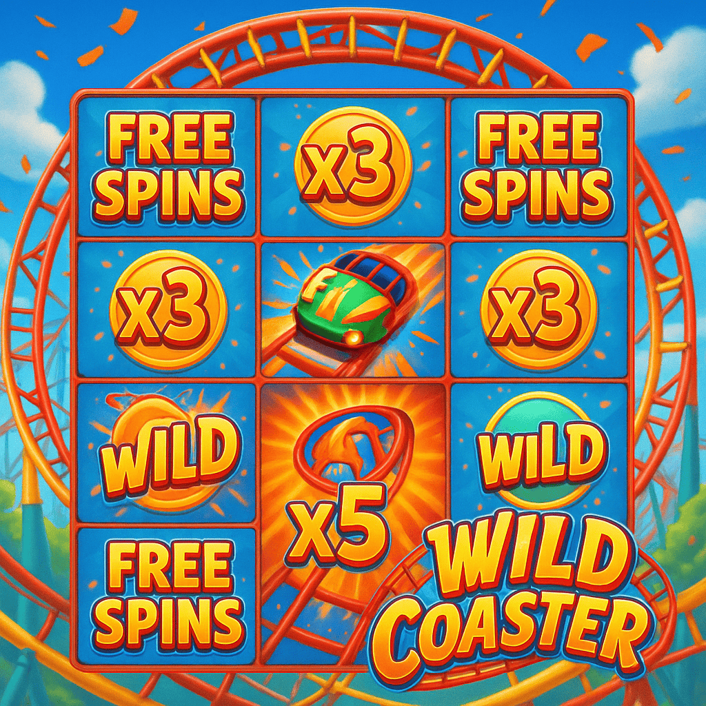 Wild Coaster สล็อตฟรีสปินคูณสะสม