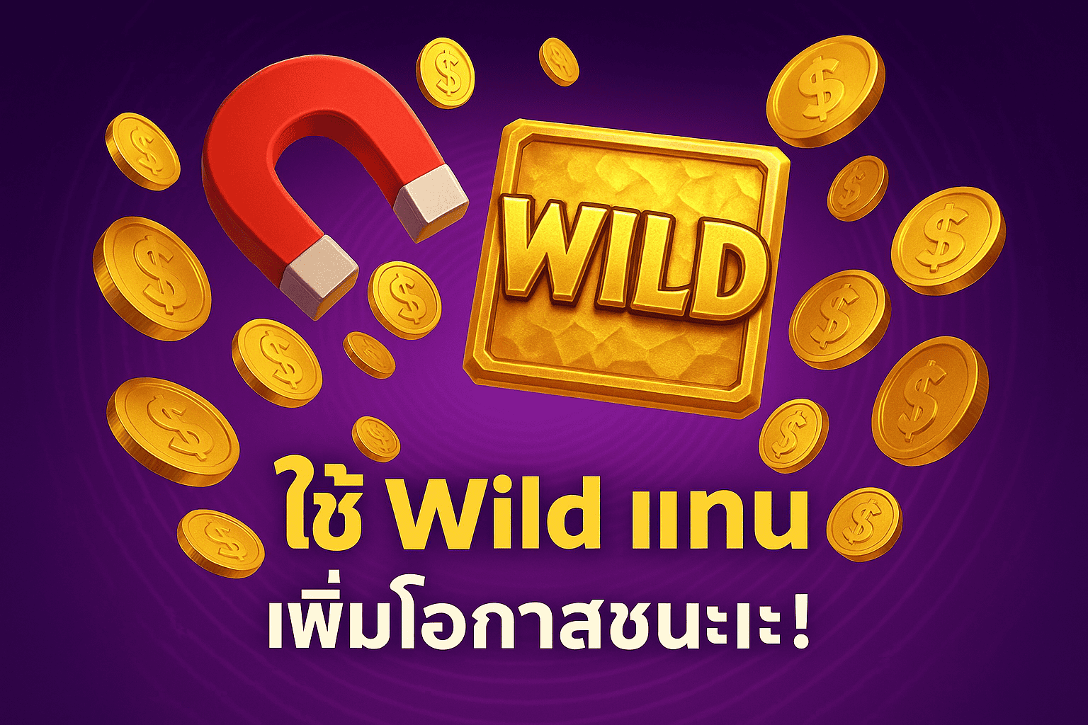 เล่นสล็อต PG ที่มี Wild